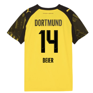 2025-2026 Borussia Dortmund Home Shirt (Kids) (Beier 14)