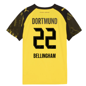 2025-2026 Borussia Dortmund Home Shirt (Kids) (Bellingham 22)