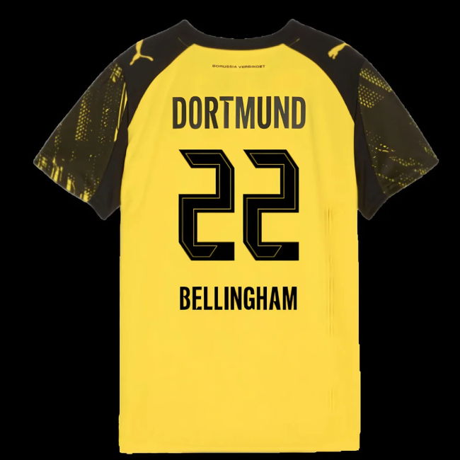 2025-2026 Borussia Dortmund Home Shirt (Kids) (Bellingham 22)