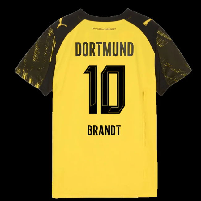 2025-2026 Borussia Dortmund Home Shirt (Kids) (Brandt 10)