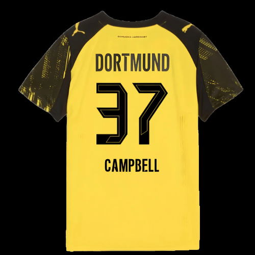 2025-2026 Borussia Dortmund Home Shirt (Kids) (Campbell 37)