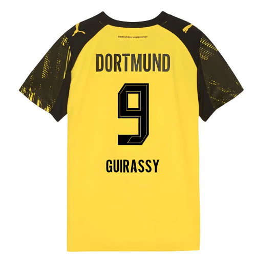 2025-2026 Borussia Dortmund Home Shirt (Kids) (Guirassy 9)