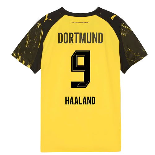 2025-2026 Borussia Dortmund Home Shirt (Kids) (Haaland 9)