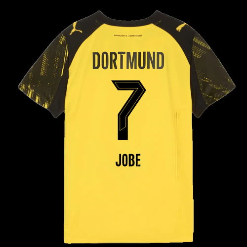 2025-2026 Borussia Dortmund Home Shirt (Kids) (Jobe 7)