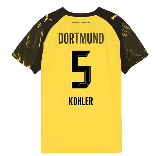 2025-2026 Borussia Dortmund Home Shirt (Kids) (Kohler 5)
