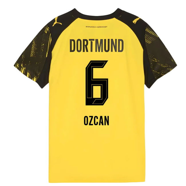 2025-2026 Borussia Dortmund Home Shirt (Kids) (Ozcan 6)