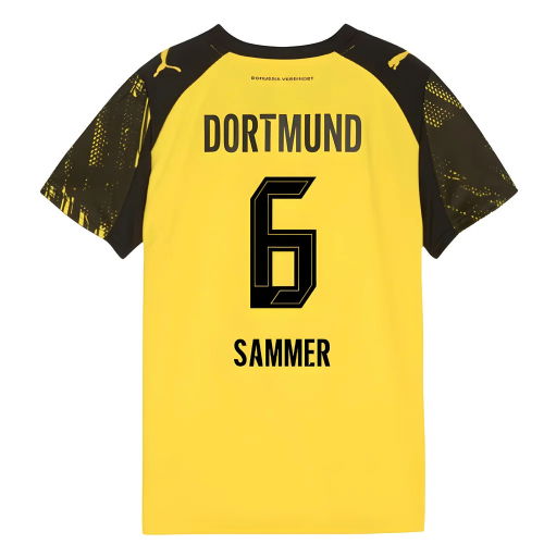 2025-2026 Borussia Dortmund Home Shirt (Kids) (Sammer 6)
