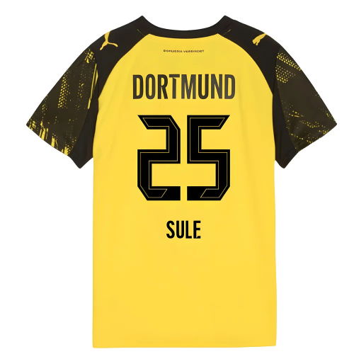 2025-2026 Borussia Dortmund Home Shirt (Kids) (Sule 25)