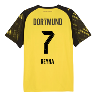 2025-2026 Borussia Dortmund Home Shirt (Reyna 7)