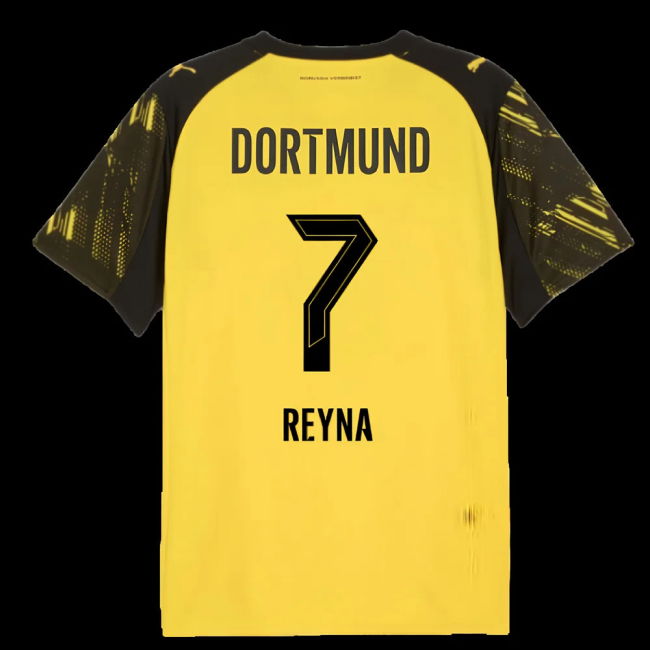 2025-2026 Borussia Dortmund Home Shirt (Reyna 7)