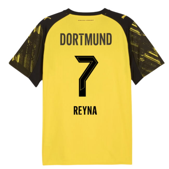 2025-2026 Borussia Dortmund Home Shirt (Reyna 7)