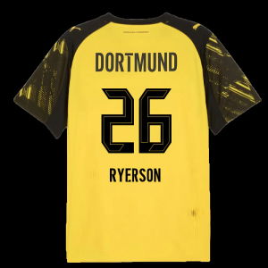 2025-2026 Borussia Dortmund Home Shirt (Ryerson 26)