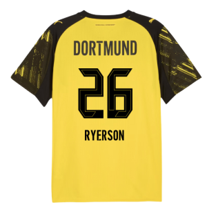 2025-2026 Borussia Dortmund Home Shirt (Ryerson 26)