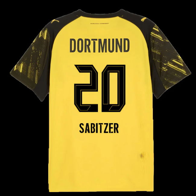 2025-2026 Borussia Dortmund Home Shirt (Sabitzer 20)