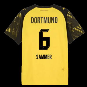 2025-2026 Borussia Dortmund Home Shirt (Sammer 6)