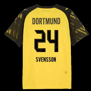2025-2026 Borussia Dortmund Home Shirt (Svensson 24)