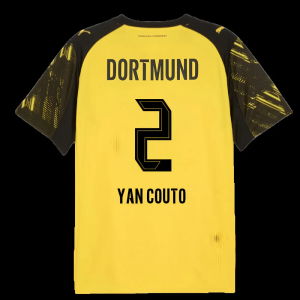 2025-2026 Borussia Dortmund Home Shirt (Yan Couto 2)