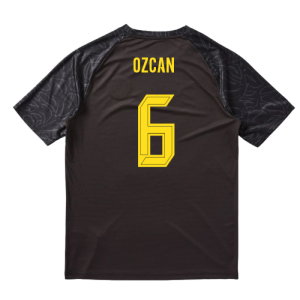 2025-2026 Borussia Dortmund Warm Up Jersey (Black) (Ozcan 6)