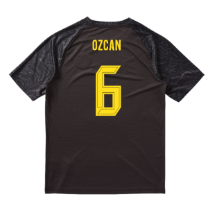 2025-2026 Borussia Dortmund Warm Up Jersey (Black) (Ozcan 6)