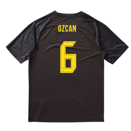 2025-2026 Borussia Dortmund Warm Up Jersey (Black) (Ozcan 6)
