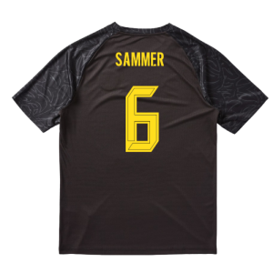 2025-2026 Borussia Dortmund Warm Up Jersey (Black) (Sammer 6)