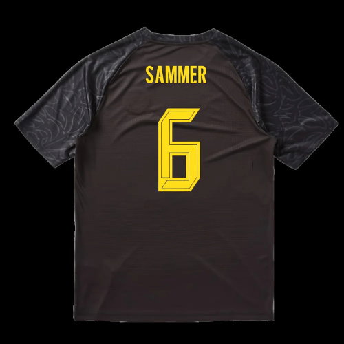 2025-2026 Borussia Dortmund Warm Up Jersey (Black) (Sammer 6)