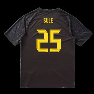 2025-2026 Borussia Dortmund Warm Up Jersey (Black) (Sule 25)