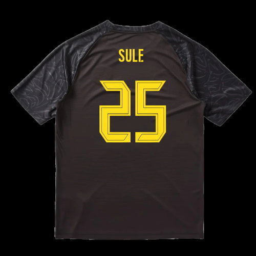 2025-2026 Borussia Dortmund Warm Up Jersey (Black) (Sule 25)