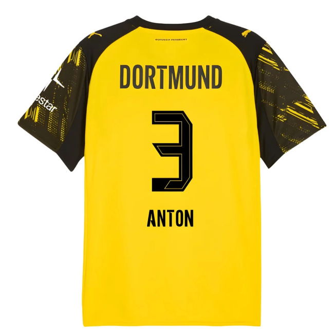 2025-2026 Borussia Dortmund Warm Up Jersey (Yellow) (Anton 3)