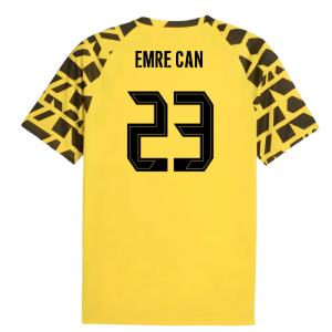 2025-2026 Borussia Dortmund Warm Up Jersey (Yellow) (Emre Can 23)