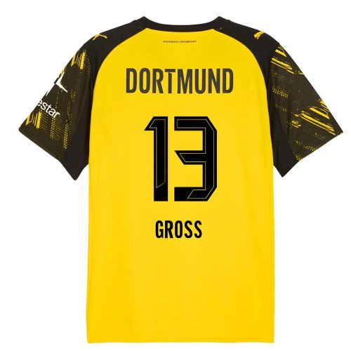 2025-2026 Borussia Dortmund Warm Up Jersey (Yellow) (Gross 13)