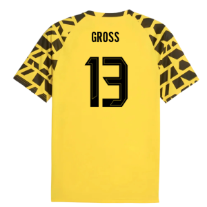 2025-2026 Borussia Dortmund Warm Up Jersey (Yellow) (Gross 13)