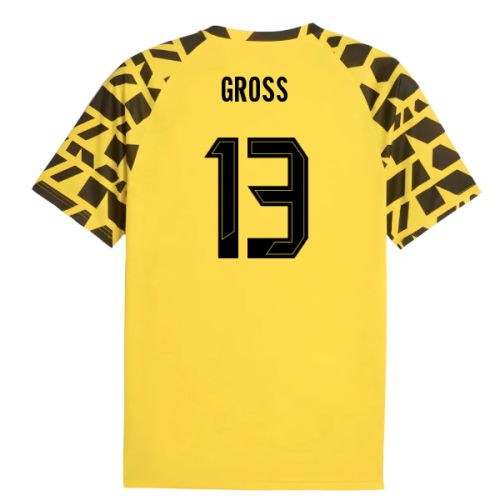 2025-2026 Borussia Dortmund Warm Up Jersey (Yellow) (Gross 13)