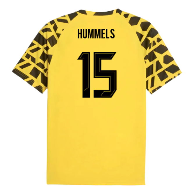 2025-2026 Borussia Dortmund Warm Up Jersey (Yellow) (Hummels 15)