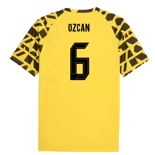 2025-2026 Borussia Dortmund Warm Up Jersey (Yellow) (Ozcan 6)