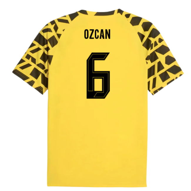 2025-2026 Borussia Dortmund Warm Up Jersey (Yellow) (Ozcan 6)