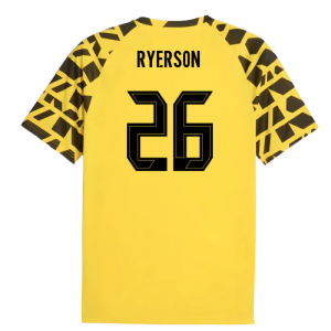 2025-2026 Borussia Dortmund Warm Up Jersey (Yellow) (Ryerson 26)