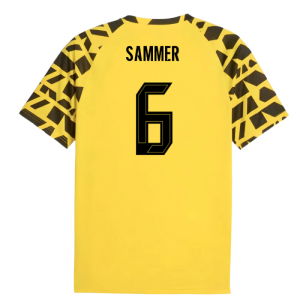 2025-2026 Borussia Dortmund Warm Up Jersey (Yellow) (Sammer 6)