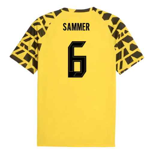 2025-2026 Borussia Dortmund Warm Up Jersey (Yellow) (Sammer 6)