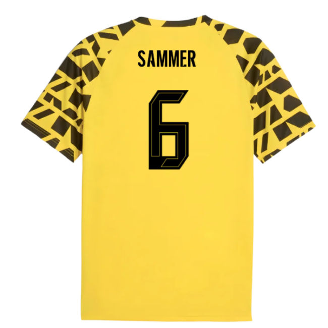 2025-2026 Borussia Dortmund Warm Up Jersey (Yellow) (Sammer 6)