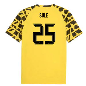 2025-2026 Borussia Dortmund Warm Up Jersey (Yellow) (Sule 25)