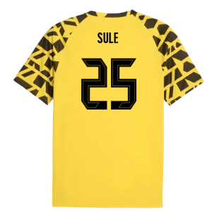 2025-2026 Borussia Dortmund Warm Up Jersey (Yellow) (Sule 25)