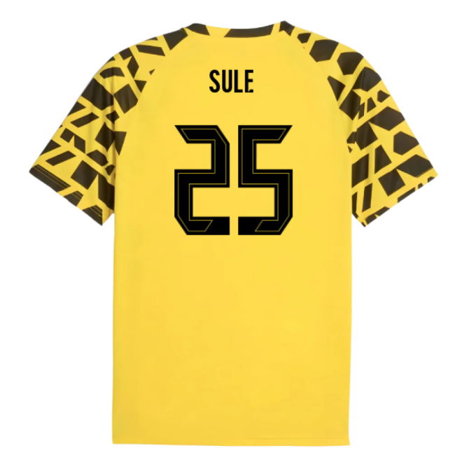 2025-2026 Borussia Dortmund Warm Up Jersey (Yellow) (Sule 25)