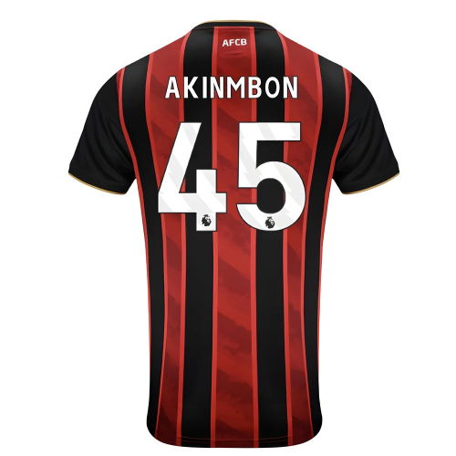 2025-2026 Bournemouth Home Shirt (Akinmbon 45)