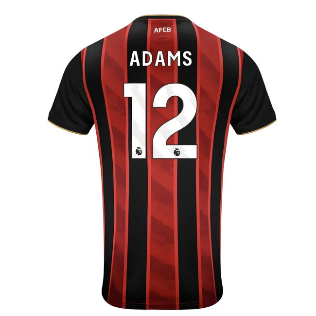 2025-2026 Bournemouth Home Shirt - Kids (Adams 12)
