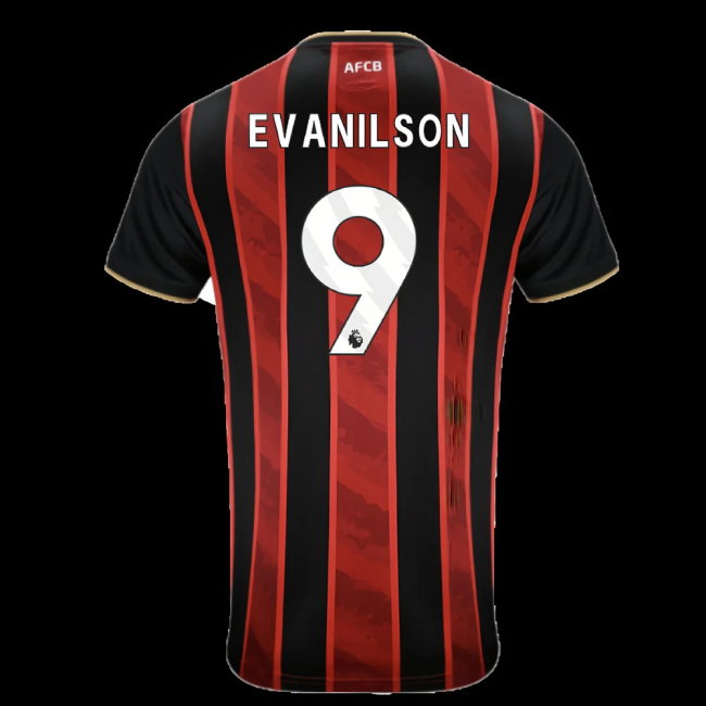 2025-2026 Bournemouth Home Shirt - Kids (Evanilson 9)