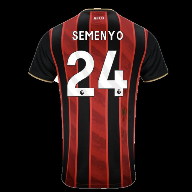2025-2026 Bournemouth Home Shirt - Kids (Semenyo 24)