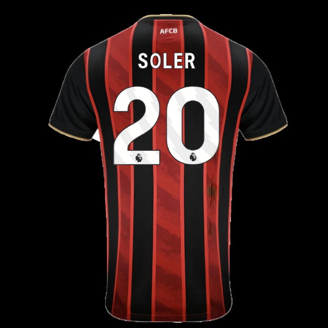 2025-2026 Bournemouth Home Shirt - Kids (Soler 20)