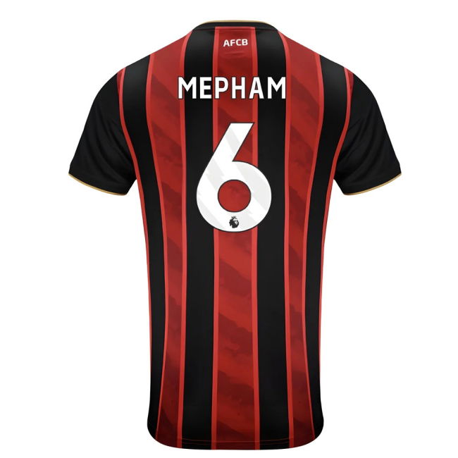 2025-2026 Bournemouth Home Shirt (Mepham 6)