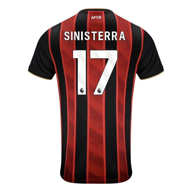 2025-2026 Bournemouth Home Shirt (Sinisterra 17)